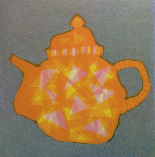 Alan Williams  ‘Tea Pot’ Monotype 24 x 24cm