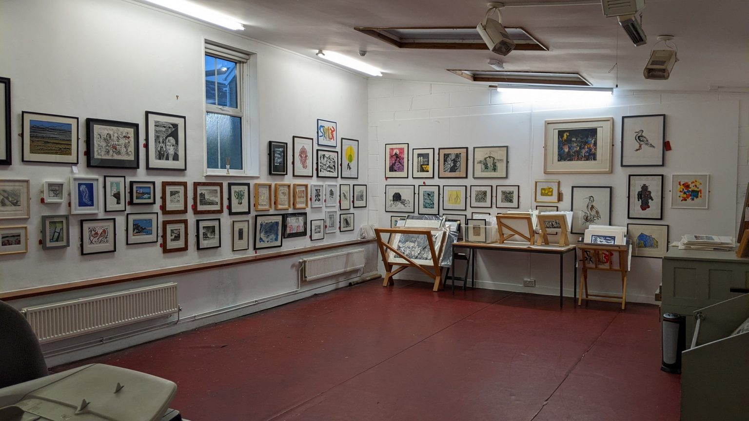 Exhibiting & Selling work Swansea Print