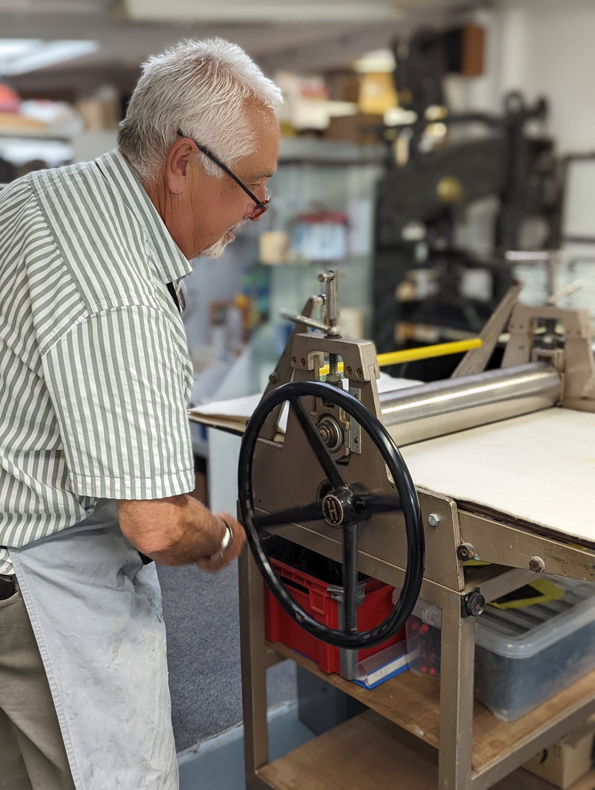 Intaglio presses Swansea Print