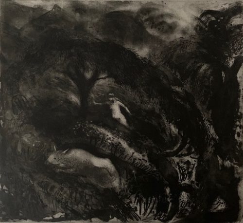Flora McLachlan | Underworld | etching | 40x44cm | £280