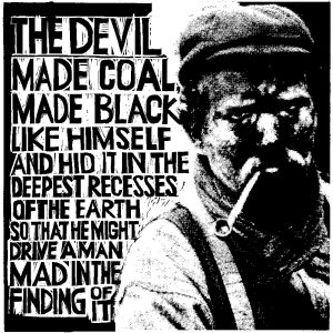 Jackie Ford | The Devil made Coal | Linocut & Screenprint | £210