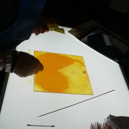 Transparent Stacked 3-colour Monotype | Vinita Voogd | Friday 6 June 2025 - Image 3
