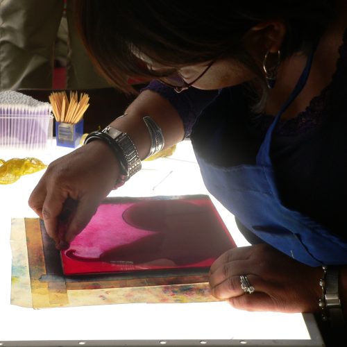 Transparent Stacked 3-colour Monotype | Vinita Voogd | Friday 6 June 2025 - Image 10