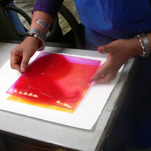 Transparent Stacked 3-colour Monotype | Vinita Voogd | Friday 6 June 2025 - Image 12
