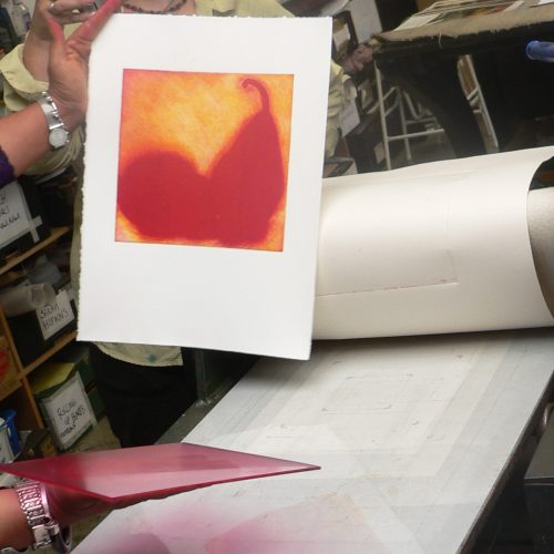 Transparent Stacked 3-colour Monotype | Vinita Voogd | Friday 6 June 2025 - Image 13