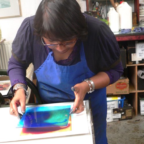 Transparent Stacked 3-colour Monotype | Vinita Voogd | Friday 6 June 2025 - Image 15