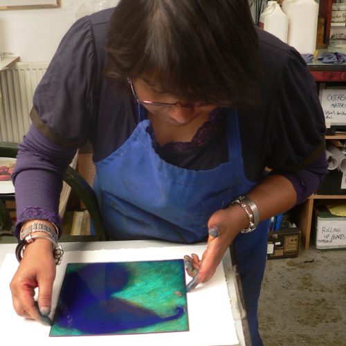 Transparent Stacked 3-colour Monotype | Vinita Voogd | Friday 6 June 2025 - Image 16