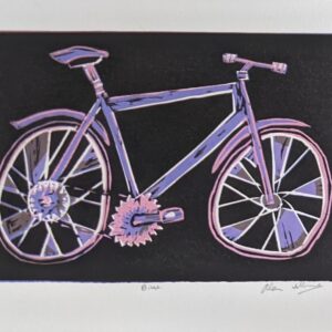 Alan Williams | Bike | Linocut | 15x21cm | £20