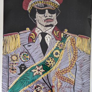 Alan Williams | Dick Tator A/P | Linocut | 29x30cm | £45