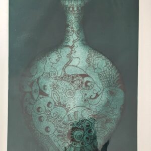 Alan Williams | Dream Vessel | Monotype with Drypoint | 27 x 20 cm | £75