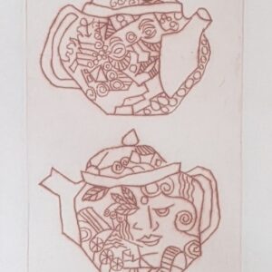 Alan Williams | Teapots 1/11 | Etching | 44x13cm | £35