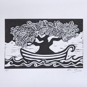 Alan Williams |Untitled A/P  | linocut | 9x14cm | £10
