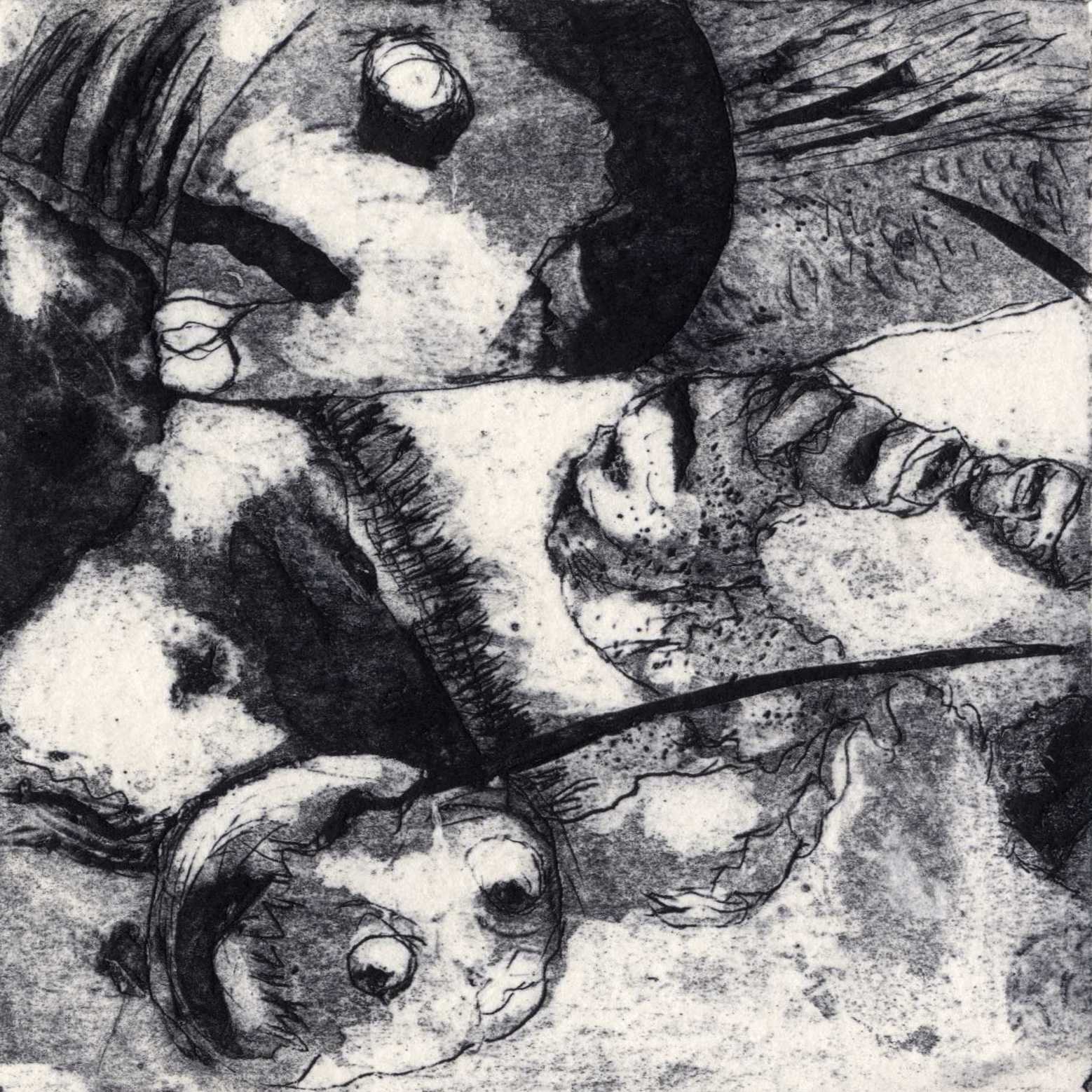 Catherine Gullick | Under the Bay | Collagraph | 36.00