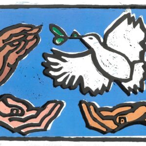 David Robinson 'Colomen Heddwch' / 'Dove of Peace'