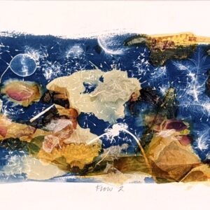 Judith Stroud | Flow 2 | Collagraph | 67 x 22cm | £50