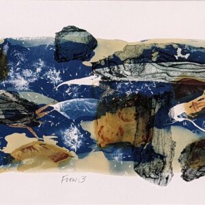 Judith Stroud | Flow 3 | Collagraph | 67x22cm | £50