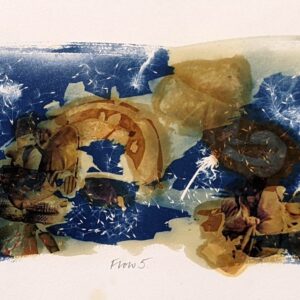Judith Stroud | Flow 5 | Collagraph | 67 x 22cm | £50