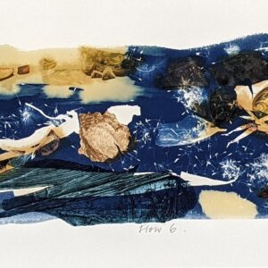 Judith Stroud | Flow 6 | Collagraph | 67x22cm | £50