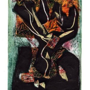 Judith Stroud | Allt AP | Collagraph | 24 x 15cm | £50