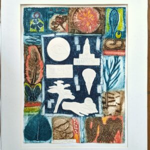 Judith Stroud | Box of Tricks 1 AP | Collagraph | 41 x 34 cm £110