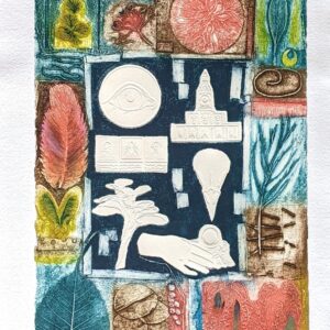 Judith Stroud | Box of Tricks 1 AP[ii] | Collagraph | 37x22 cm £90