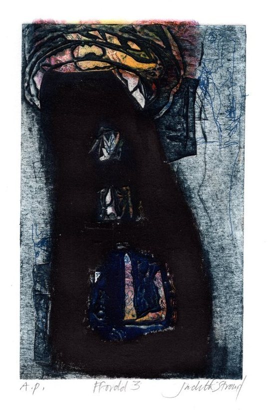 Judith Stroud | Ffordd 1 AP | Collagraph | 24 x 15cm | £50 - Image 3