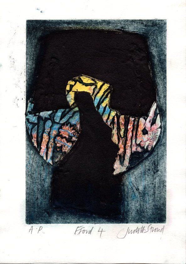 Judith Stroud | Ffordd 1 AP | Collagraph | 24 x 15cm | £50 - Image 4
