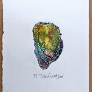 Judith Stroud | Exotic Island AP | Collagraph | 10x6cm | £25