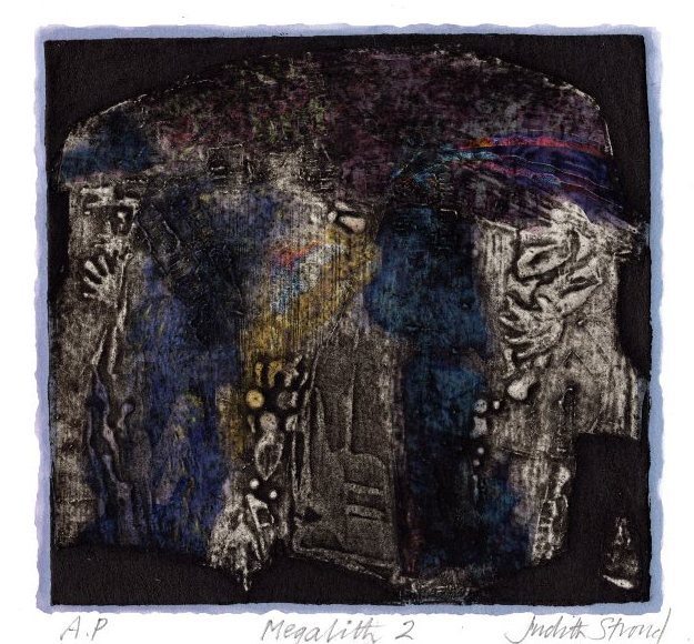 Judith Stroud | Megalith AP | Collagraph | 19 x 20cm | £50 - Image 2