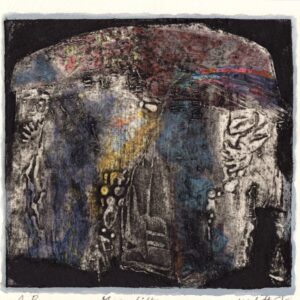 Judith Stroud | Megalith AP | Collagraph | 19 x 20cm | £50