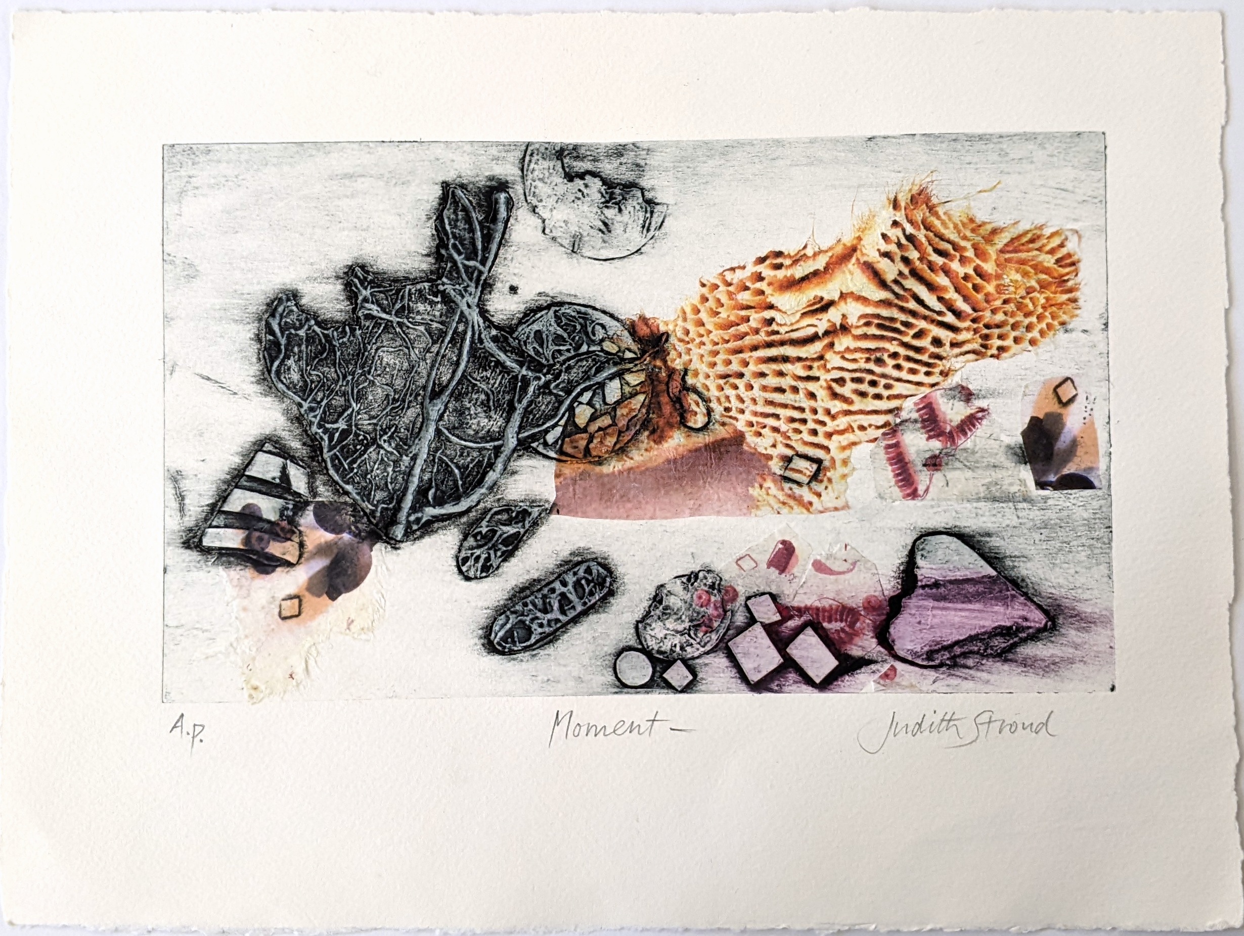 Judith Stroud | Moment | Collagraph | 20 x 30 cm | £55.00
