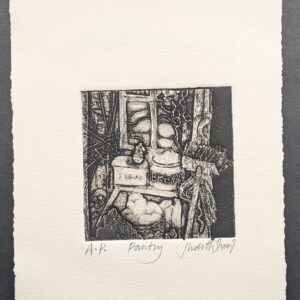 Judith Stroud | Pantry 2 A.P | Collagraph | 11x11cm | £30