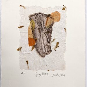 Judith Stroud | Spring Bud 3 | Collagraph | 25 x 16 cm | £45.00
