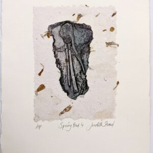 Judith Stroud | Spring Bud 4 | Collagraph | 25 x 16 cm | £45.00