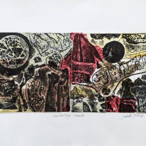 Judith Stroud | Conflicting Sounds | Collagraph | 41 x 23 cm | £95.00