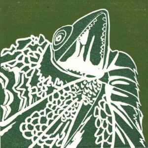Lindsey Bernard| Let it Out* | Linocut | 18.00