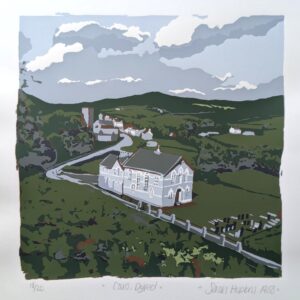 Sarah Hopkins | Caio, Dyfed |18/20 | Screenprint | 22x22cm