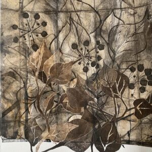 Sian Barlow | Eidden-Ivy | AP | Collagraph | 33 x 29cm
