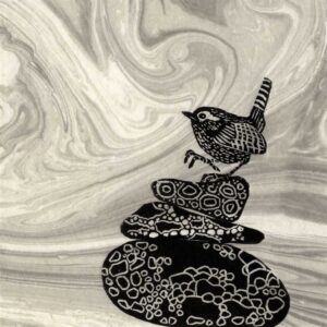 Tanya Rotherfield | On the Rocks*| Linocut | 30.00