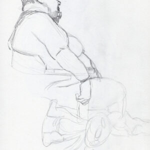 Melvyn Williams 10 Minutes A4 Pencil £250
