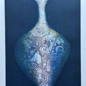 Alan Williams 1/1 A/P Untitled linocut 52x40cm