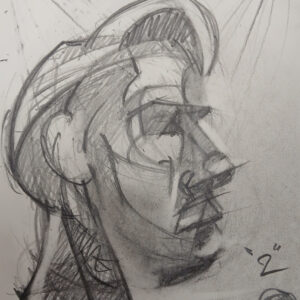 Rossco 2 21.5x28cm pencil on card £75