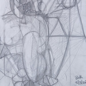 Rossco Beth 29x42 cm pencil on card £75