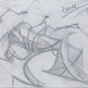 Rossco Dave 21.5 x 28cm pencil on card £75