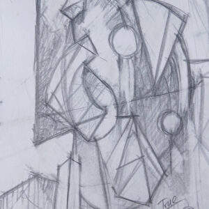 Rossco True 29x42 cm_pencil on card £75